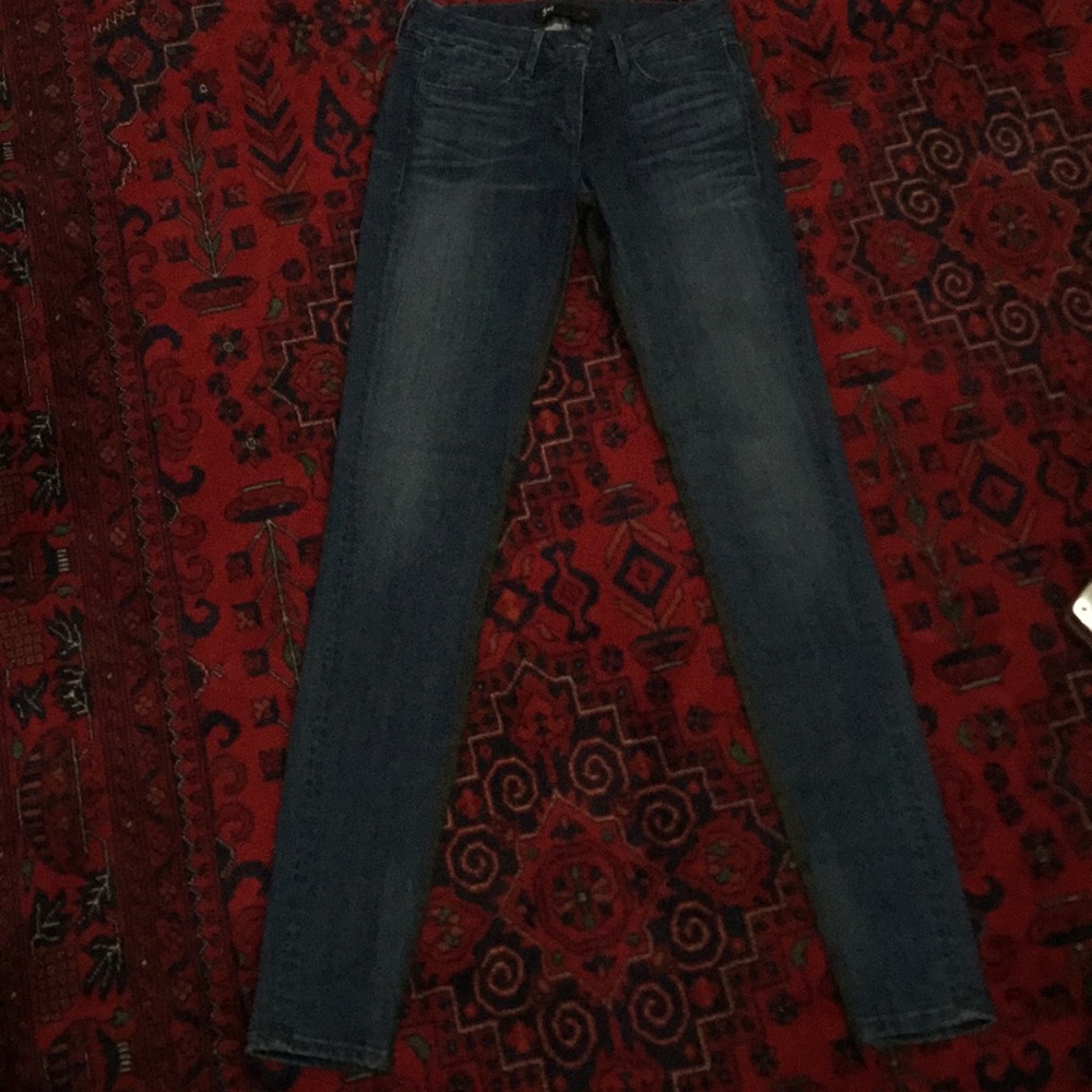 3 x 1 w2 jeans with inner black panel